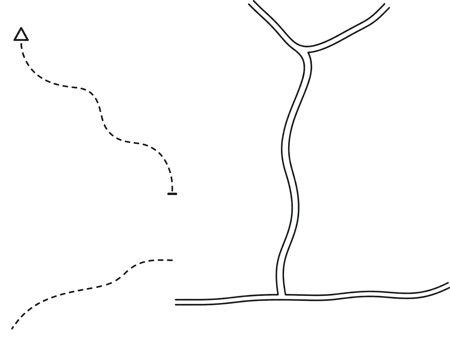 Matanga Hill — Trail map — points described below