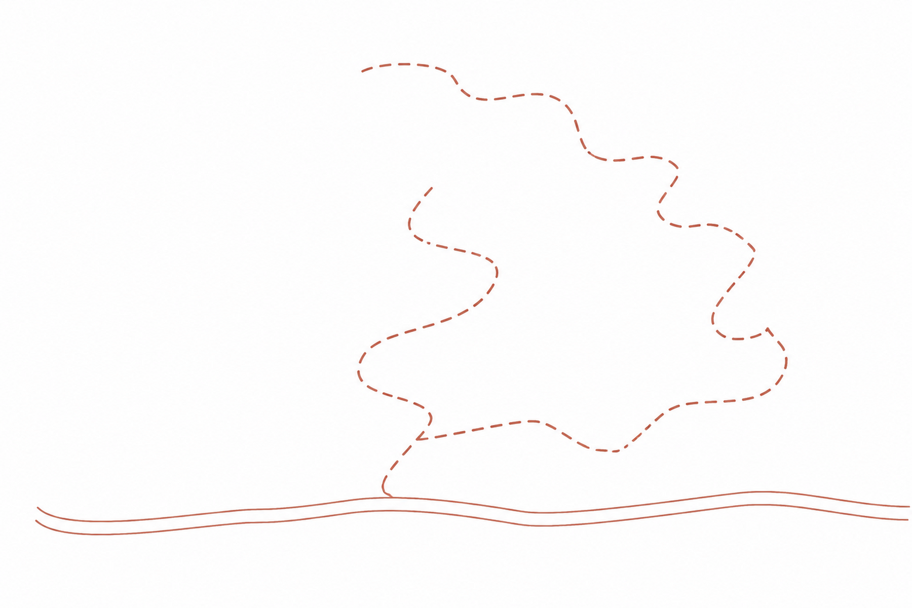 Anjanadri Hill — Trail map — points described below