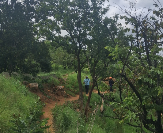 Makalidurga — Trail map